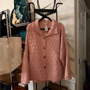 Pink Quilted Women's Jacket